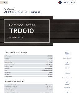 FT TRD010 – Deck Bamboo Coffe