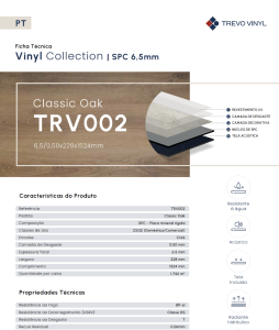 FT TRV002 6,5mm Classic Oak SPC