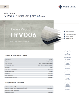 FT TRV006 6,5mm Honey Wood SPC