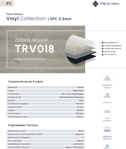 FT TRV018 – Zebra Wood 5,5mm SPC