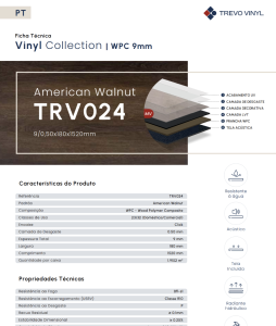 FT TRV024 9mm American Walnut WPC