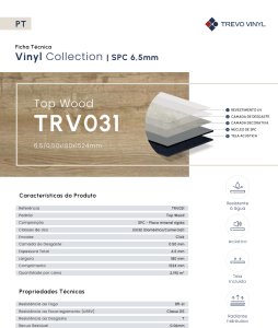 FT TRV031 6,5mm Top Wood SPC