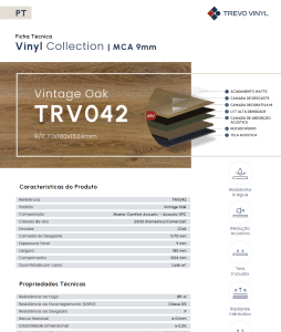 FT TRV042 9mm Vintage Oak MCA