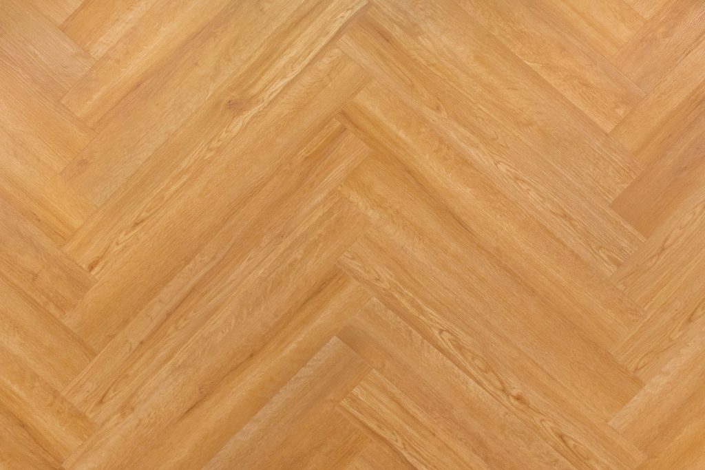 Herringbone Vinyl 8mm – Performance e design clássico. 