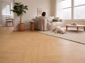 8mm Herringbone Vinyl – Performance and classic design.