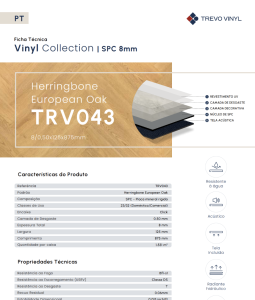FT TRV043 8mm European Oak SPC
