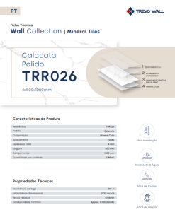 FT TRR026 – Mineral Tiles Calacata Polido