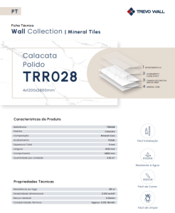 FT TRR028 – Mineral Tiles Calacata Polido