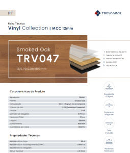 FT TRV047 12mm Smoked Oak MCC