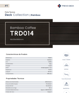 FT TRD014 – Deck Bamboo Coffe